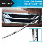 Bonnet Hood Mould Trim for Isuzu D-Max MU-X (2012–2016)