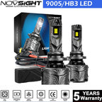 9005 HB3 LED Headlight Bulb Kit for High Beam (250W, 60000LM, 6500K)