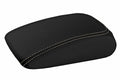 Leather Console Lid Armrest Cover for Audi A3 (2015–2020) - Beige Stitch