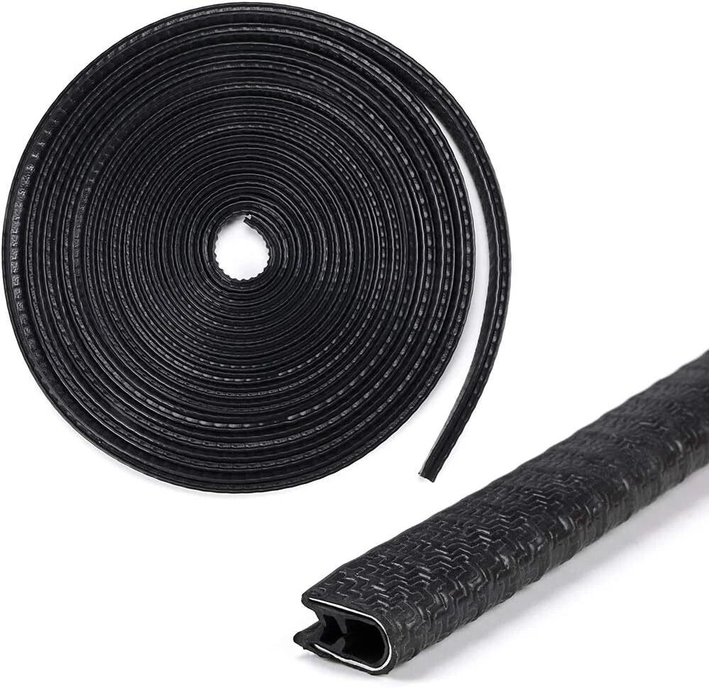 Car Door Trim Edge Strip Lock Guard Moulding Rubber Seal Protector for All Models