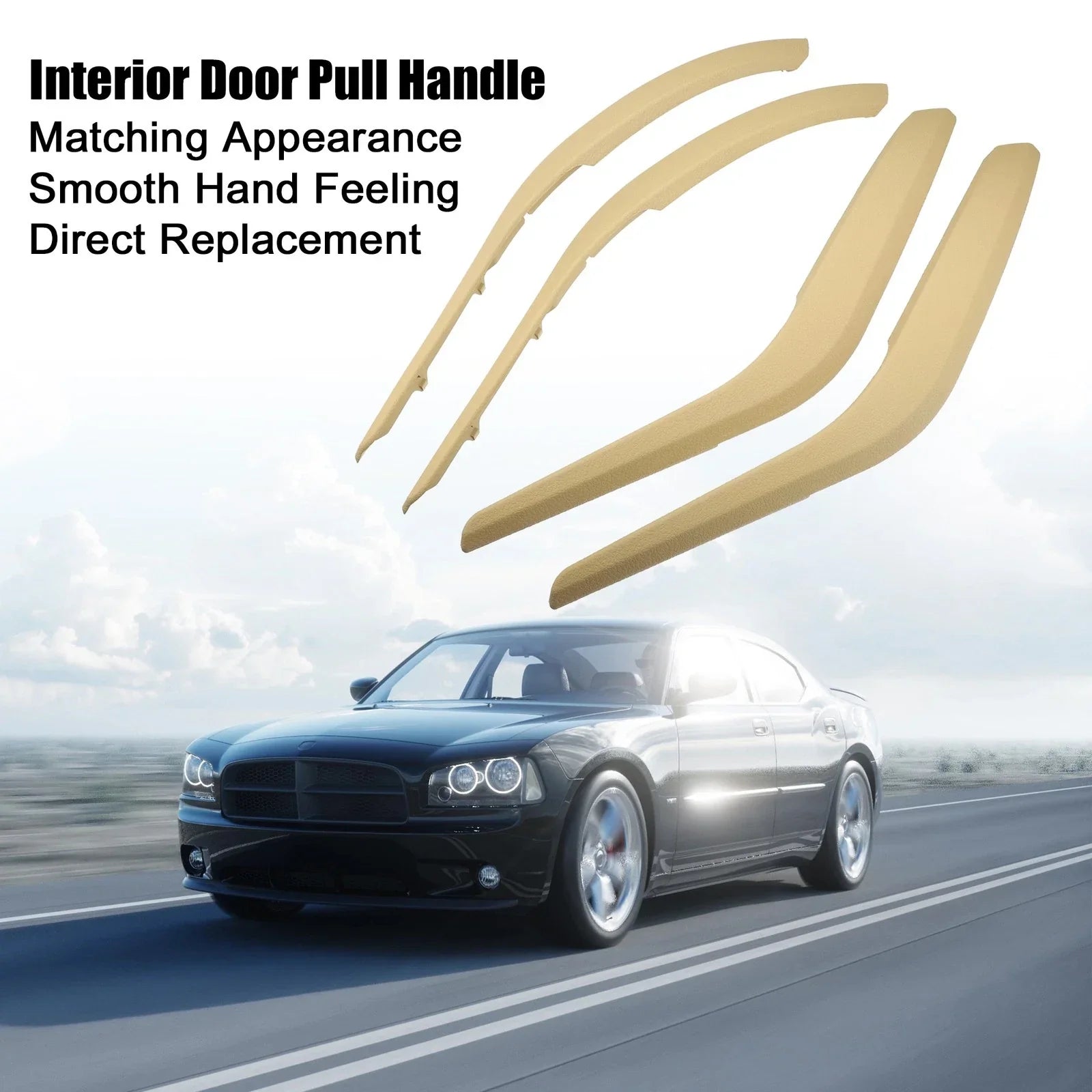 Door Pull Handle Cover for BMW X1 (2013-2015) Beige