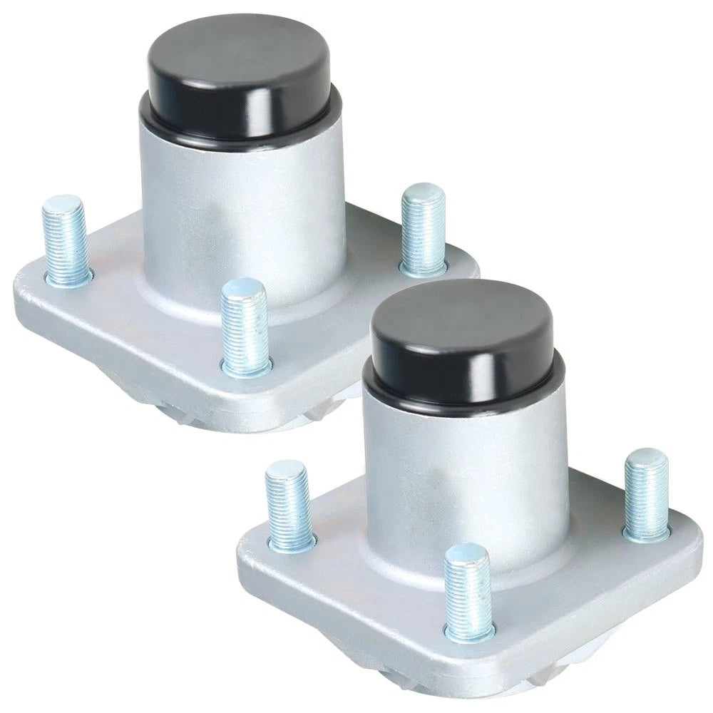 Set of 2 Front Wheel Hub Assembly for EZGO RXV Golf Cart (2008–Present)