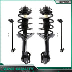 Front Struts w/ Coil Spring + Sway Bar Links for Honda Odyssey (2005–2007)