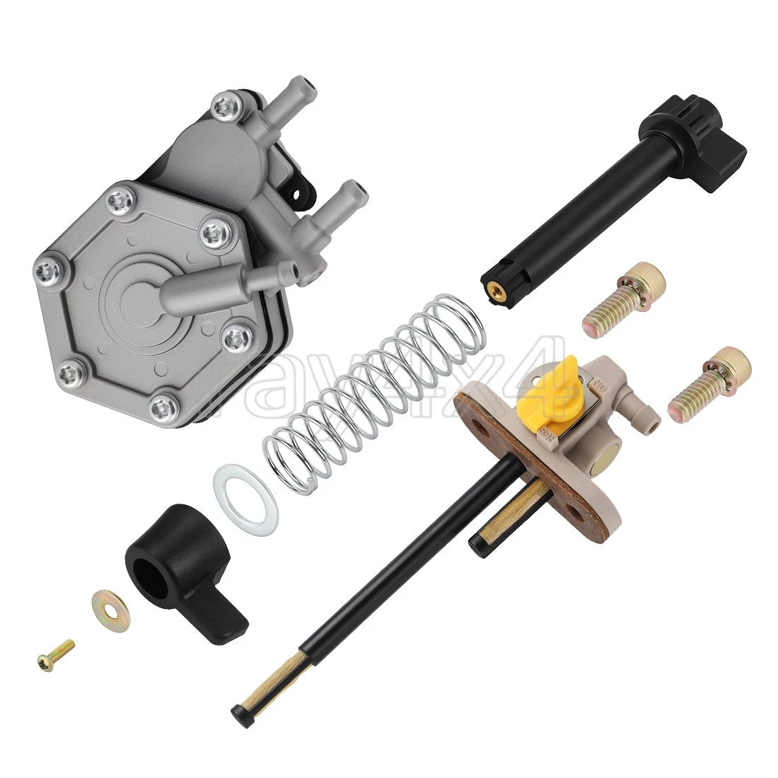 Fuel Pump + Fuel Valve Petcock for Polaris Magnum 425 (1995–1998) Scrambler 500 (1991–2001)