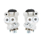 Front Brake Wheel Cylinders with Shoes Kit for Honda Foreman TRX400 TRX450 (2000–2006)