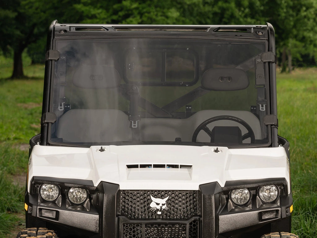 Scratch Resistant Dark Tint Windshield for Bobcat UV34 (2018–2023)