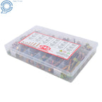 Set of 245 Heavy Duty Flanged Bolts and Nuts Kit for Metric Applications