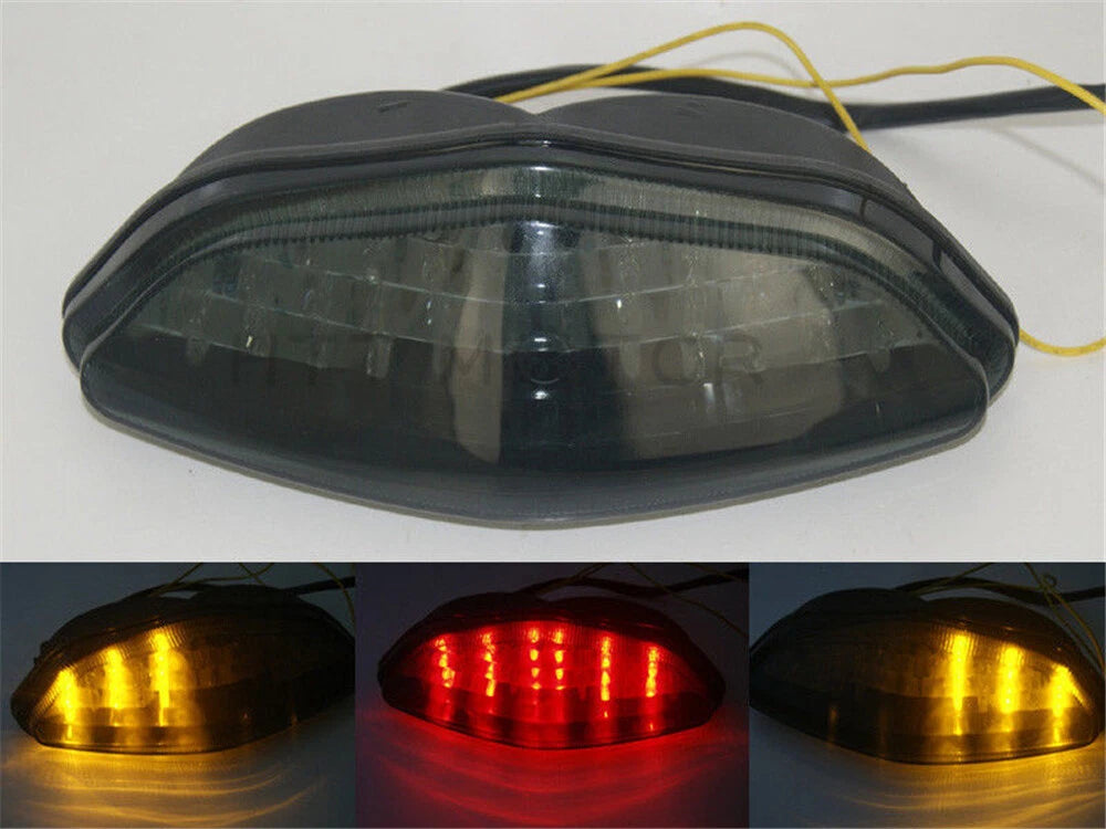 LED Tail Brake Turn Signals Smoke for Suzuki V-Strom DL 650 1000 (2003–2008)