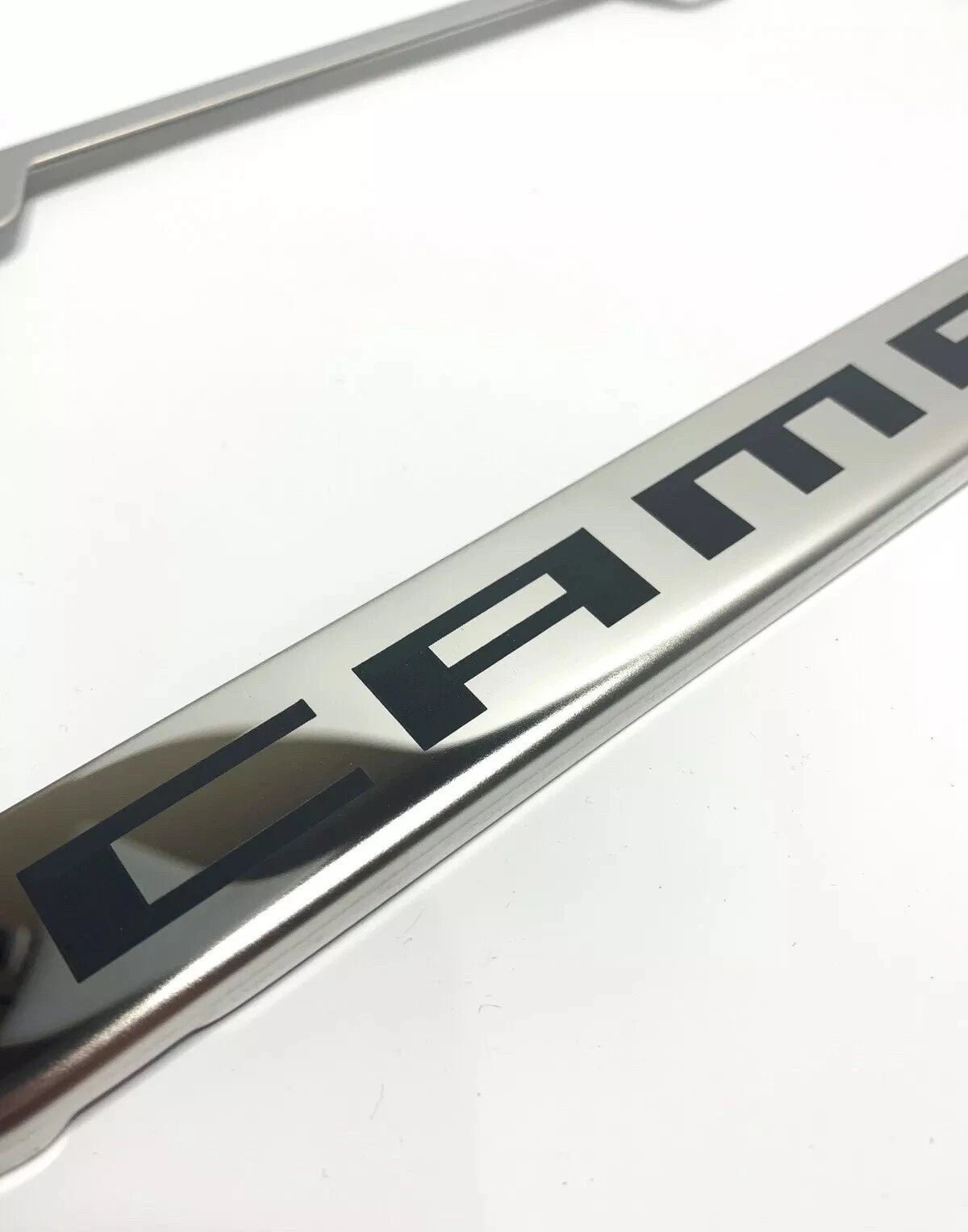Stainless Steel License Plate Frame for Chevy Camaro (2010–2024)