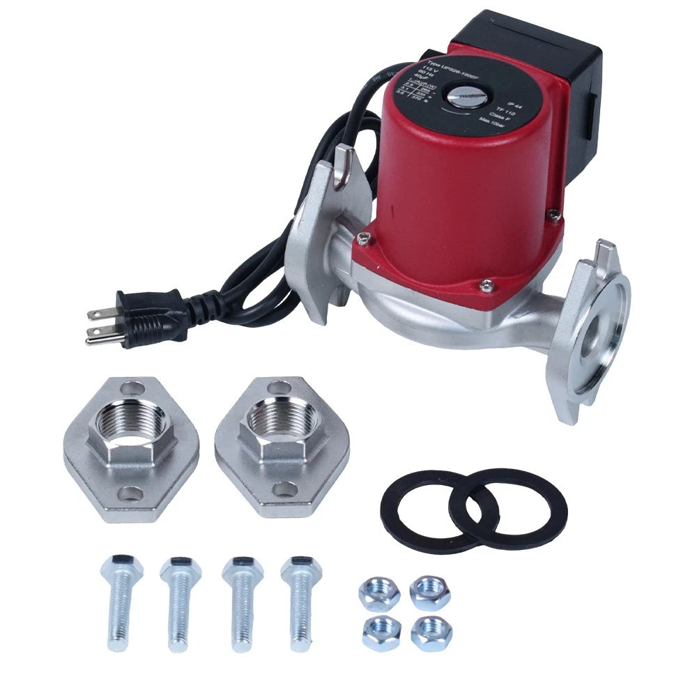 3-Speed Stainless Steel Circulator Pump for Grundfos 1/2 HP 115V (UPS26-150SF)