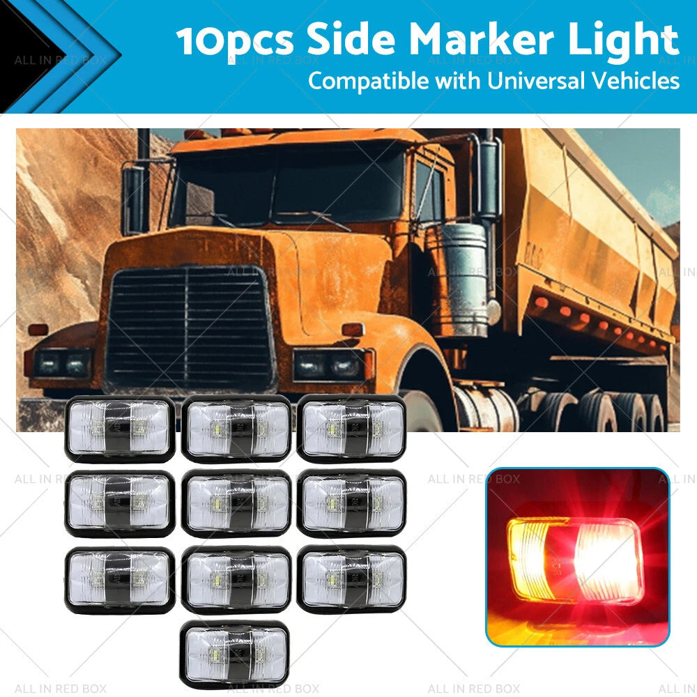 10X LED Clearance Lights for Truck Car (Suitable for All Models)