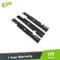 Set of 3 Black Blades for Scag 52" Mowers (Fits Various Models)
