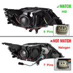 HID/Xenon Headlight Set for Chevy Impala (2014–2020) w/Ballast & Bulb