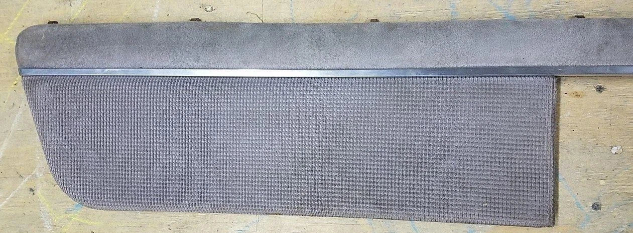 Door Panel Insert for Ford Thunderbird Cougar (1989–1993) Gray Cloth