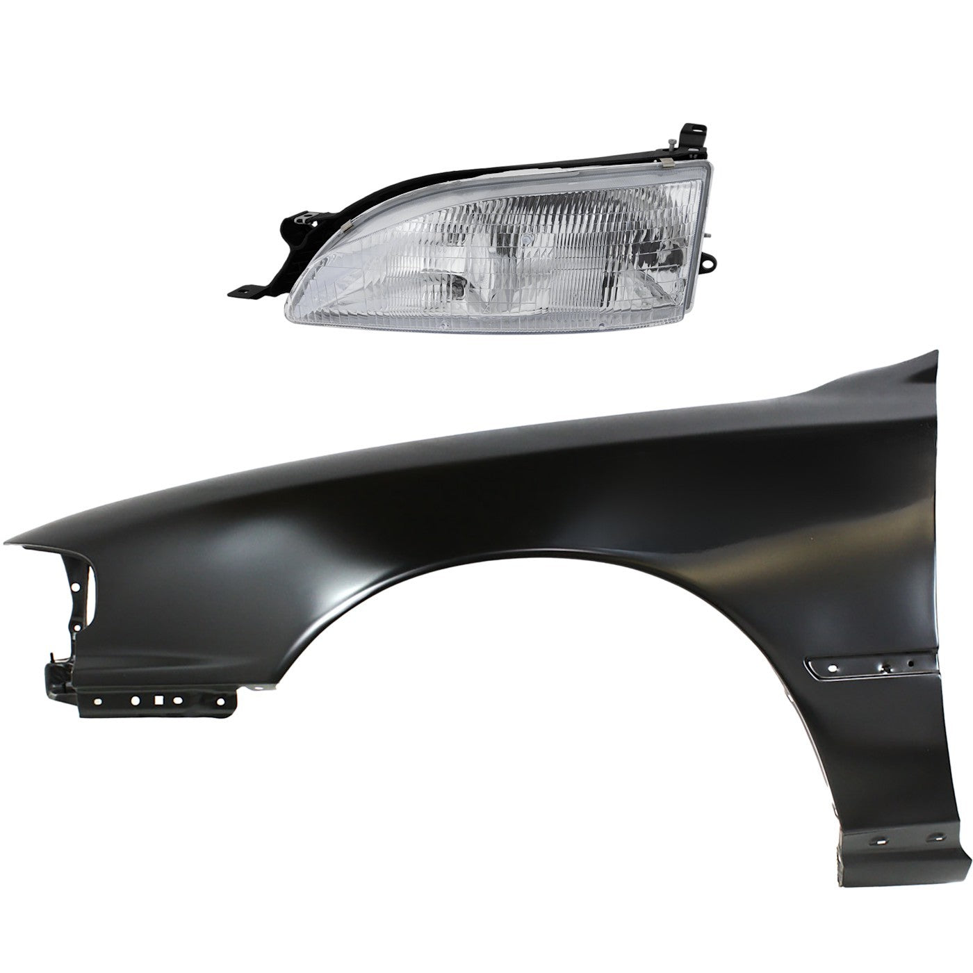 Fender Kit for Toyota Camry (1995–1996) with Molding Hole, Primed
