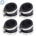 Set of 4 Intake Manifold Carburetor Boots for Suzuki GS750E GS750L GS750T (1980–1983)