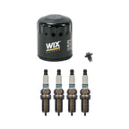 Wix Engine Oil Filter & Denso 4 Iridium TT Spark Plugs for Chrysler 200 (2011–2017)