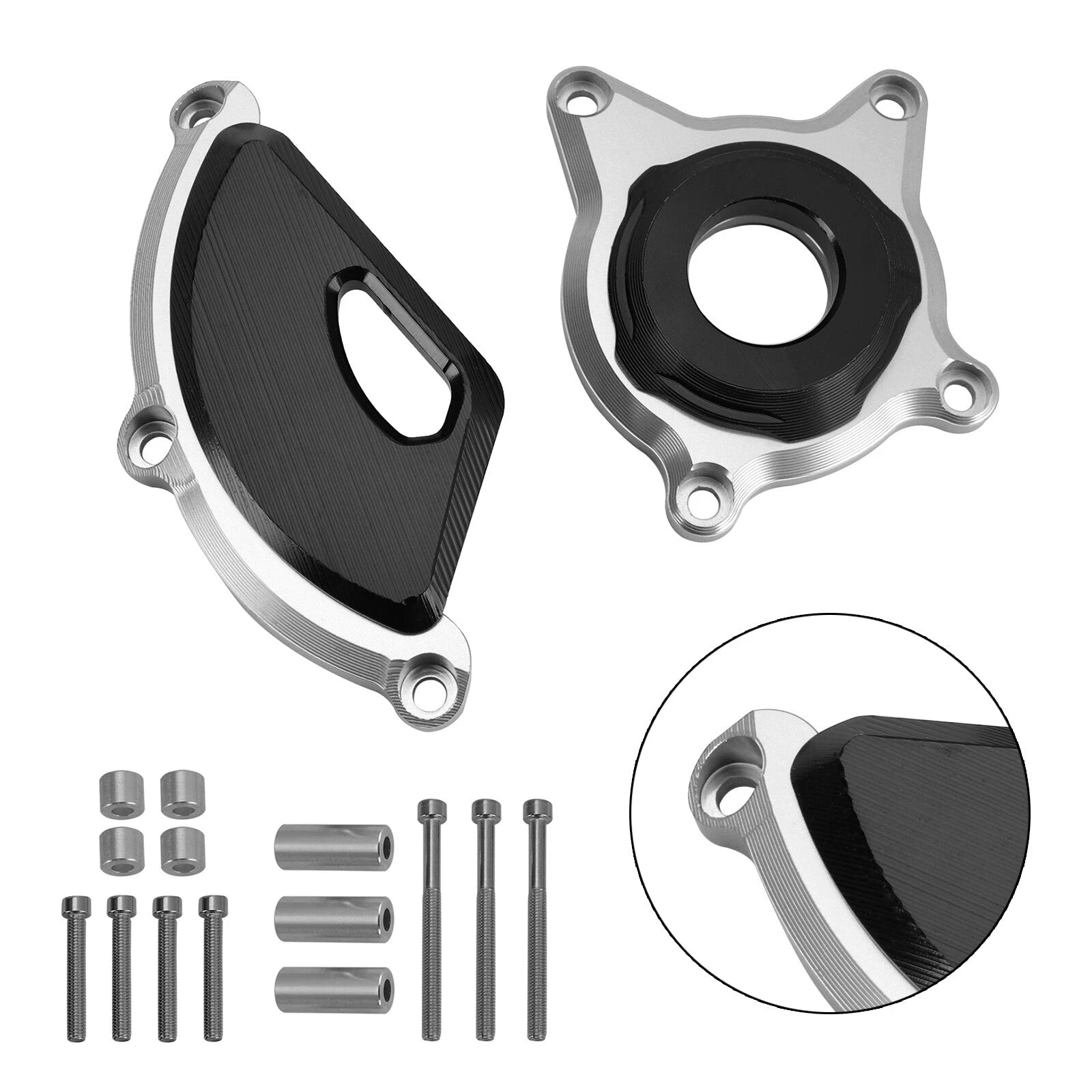 Engine Guards for Kawasaki Z900 RS Cafe (2017–2023) T9 Silver