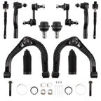 Front Strut w/ Coil Spring + Upper Control Arms for Nissan Titan (2004–2015)