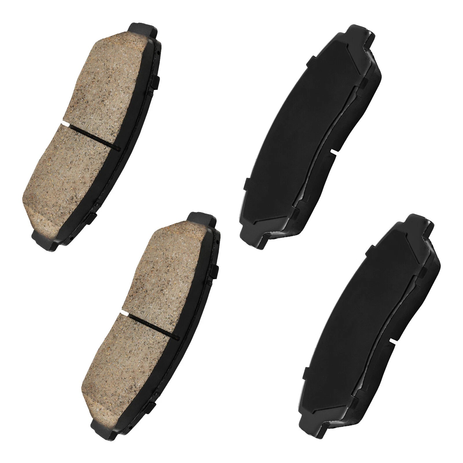 Front Ceramic Brake Pad Kit for Honda CR-V Civic Crosstour (2013–2016)