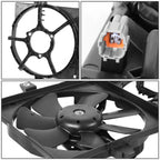 Single Cooling Radiator Fan for Nissan Sentra XE Sedan 2000–2001