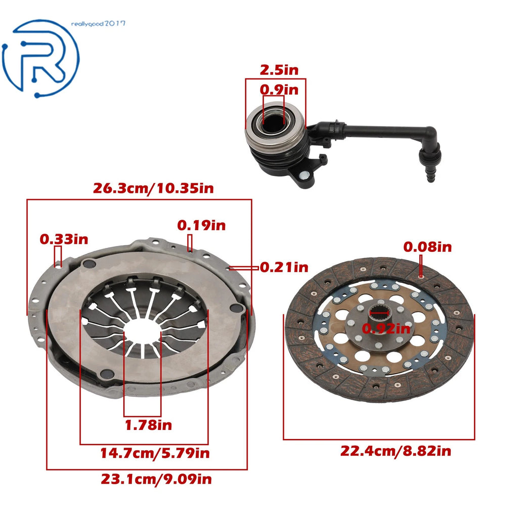 Clutch Kit for Nissan Sentra Versa L4 1.8L (2007-2019)