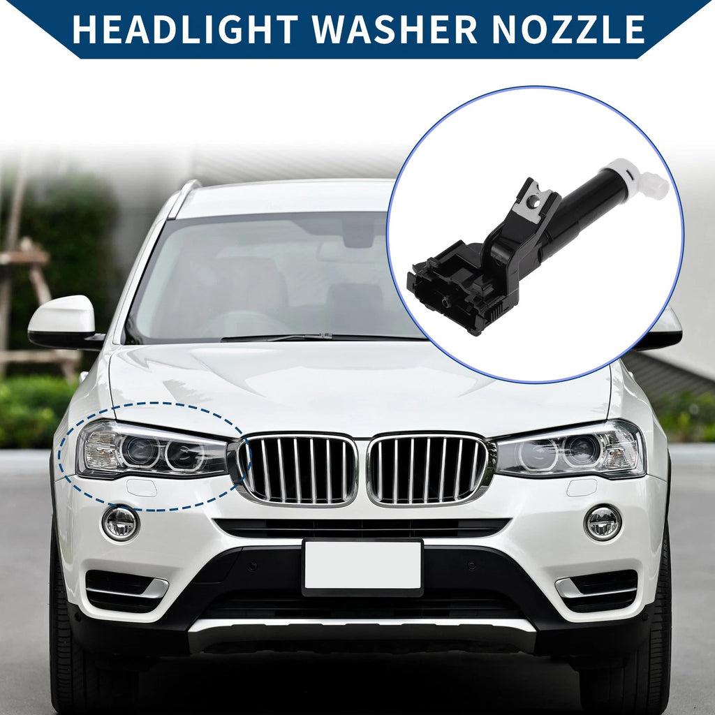 Front Passenger Headlight Washer Nozzle for Toyota Land Cruiser (2008–2021) No.8520760060