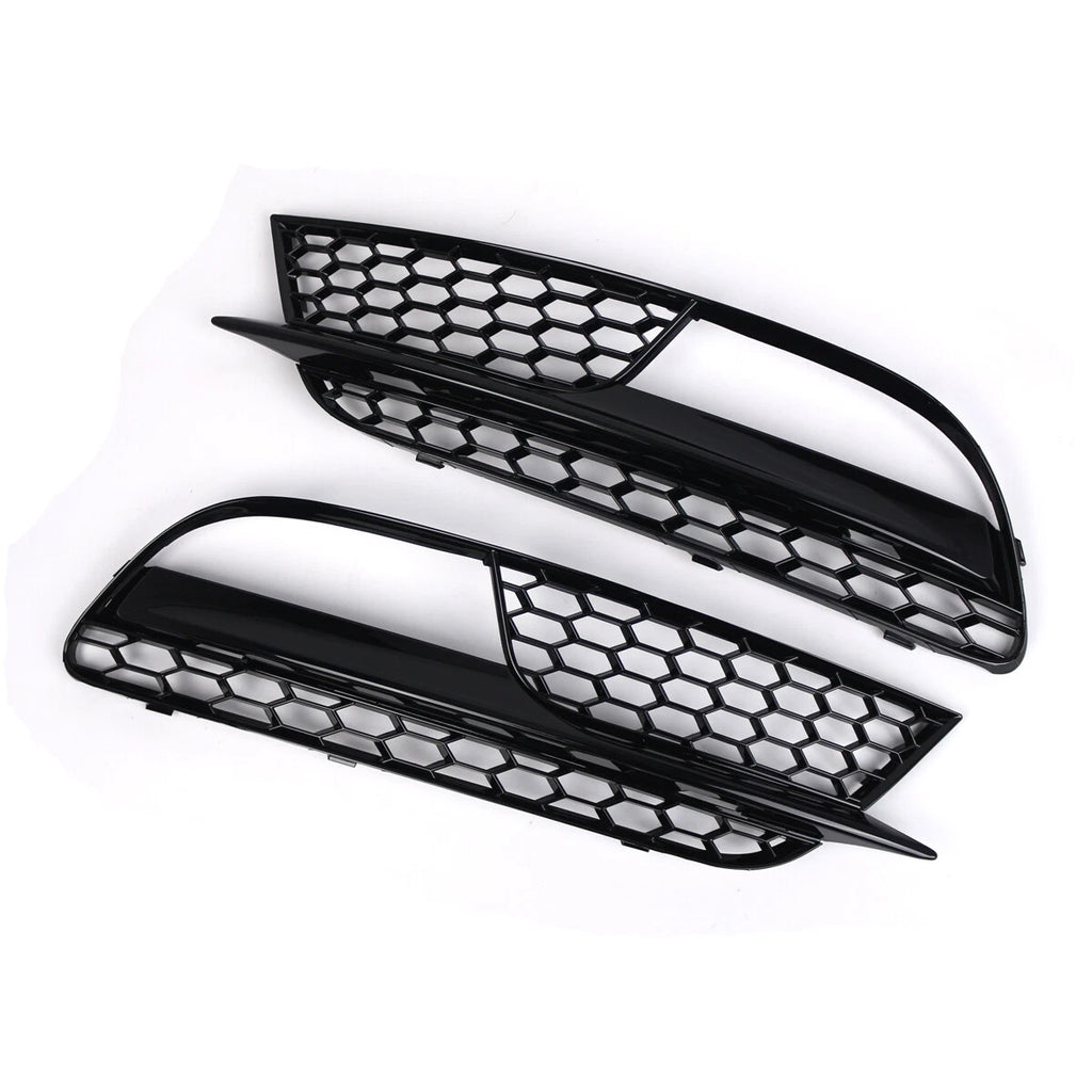 Set of 2 Front Lower Bumper Grill Fog Light Covers for Audi A5 (2011–2016)