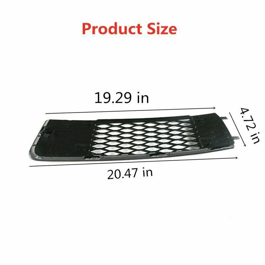 Pair Front Bumper Grille Outer Covers for Audi Q7 (2011–2015)