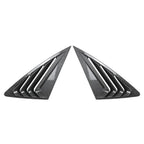 Rear Window Louvers Cover for Audi Q3 F3 Sportback (2019-2024) Carbon Look