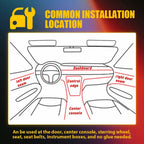 8M RGB LED Car Interior Light Strip Kit for Universal Applications