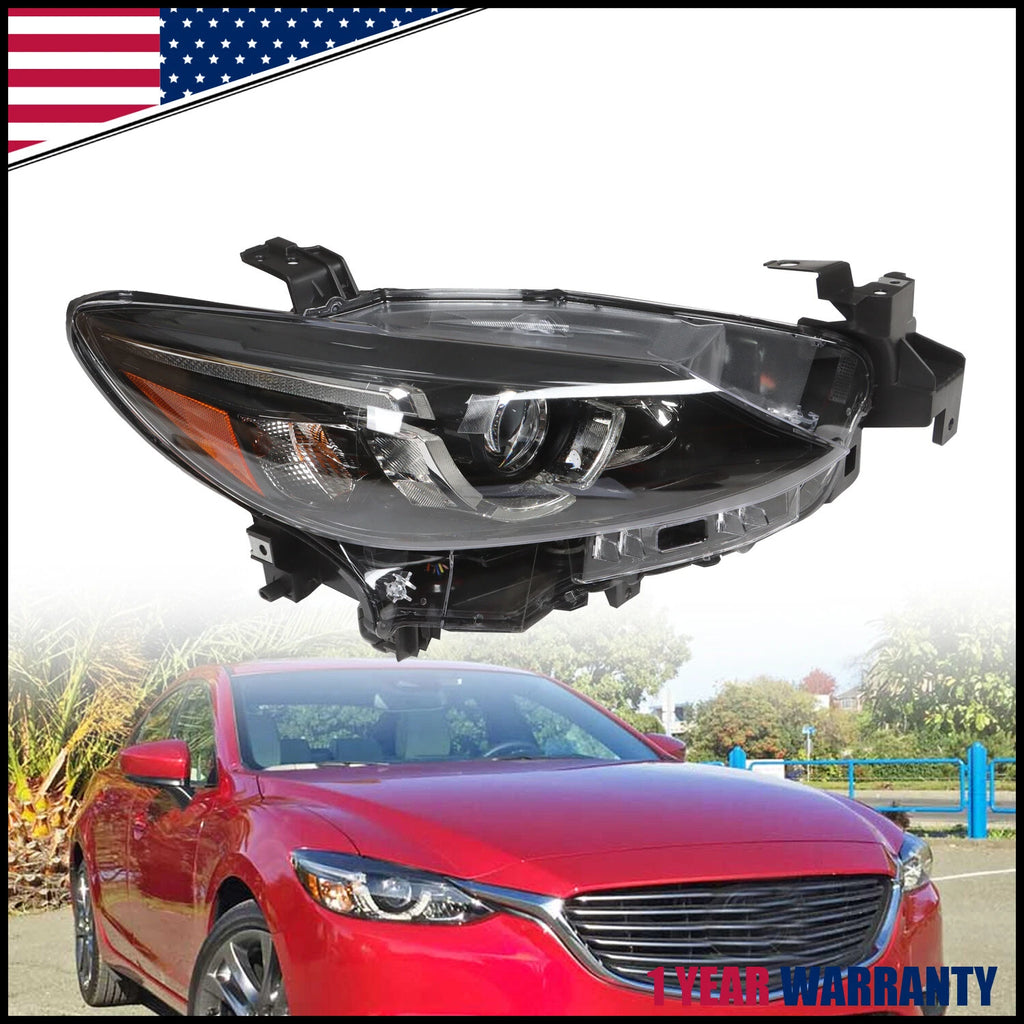 LED Headlight Headlamp for Mazda 6 (2016–2017) AFS Passenger Side GMN3-51-031D