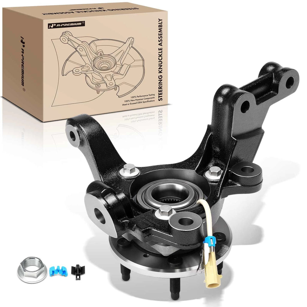 Front Left Steering Knuckle & Hub Bearing for Chevy Impala (2000–2008)