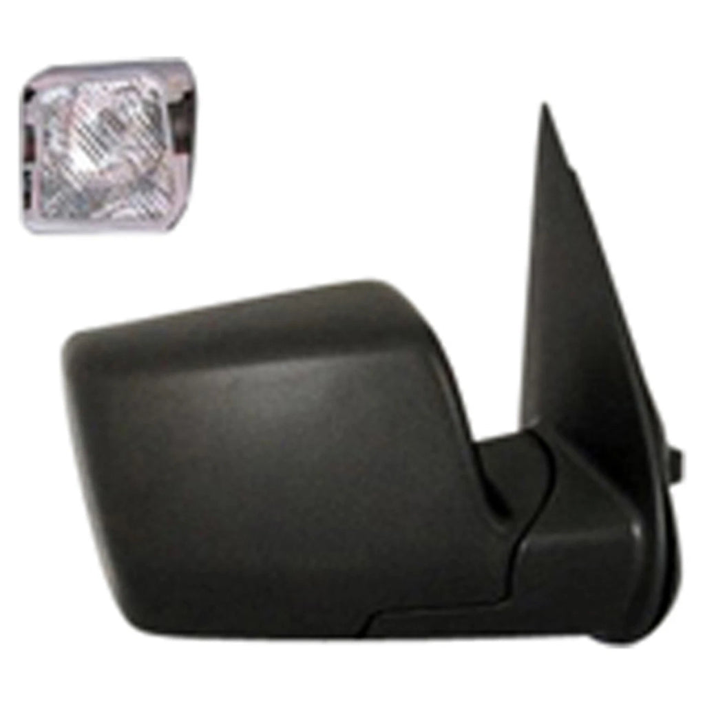 Replacement Passenger Side Power Door Mirror w/Heated Glass w/Puddle Light
