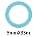 High Temperature Vinyl/5mmx33m/Fine Line Masking Tape for Car Auto Paint Curves