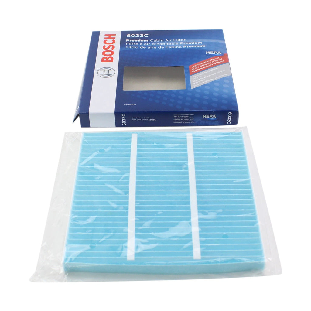 Cabin Air Filter for Dodge Dart, Pontiac Vibe, Toyota Tacoma (Bosch Hepa 6033C)