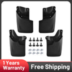 Front & Rear Splash Guards Mud Flaps for 2016–2023 Toyota Tacoma (4PC)