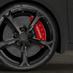 Set of 4 Red MOPAR Caliper Covers for 2005-2006 Chrysler Crossfire by MGP