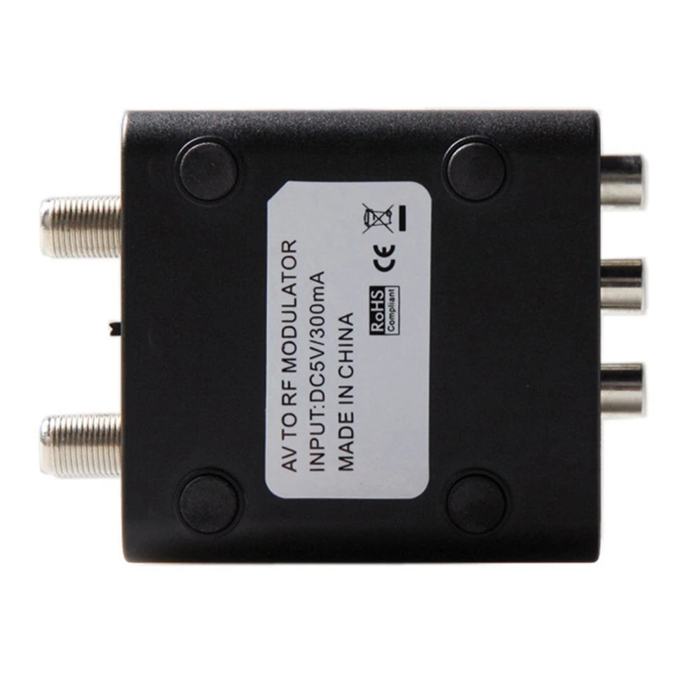 M61A RF Converter for AV to RF Signal Modulation (Portable)