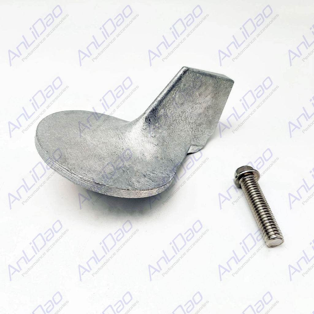 Zinc Trim Tab Anode & Bolt for MerCruiser Mercury (822777Q1, 18-6014, 46399A1)