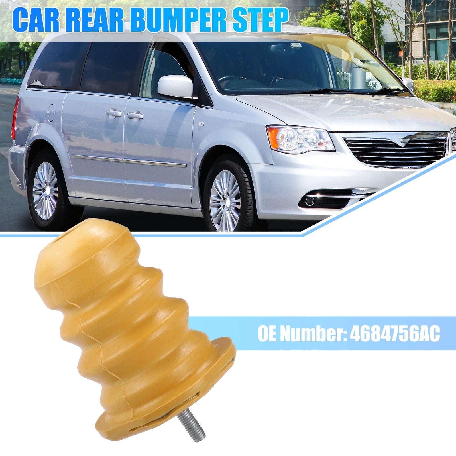 Rear Bumper Step for Chrysler Voyager, Dodge (No. 4684756AC)
