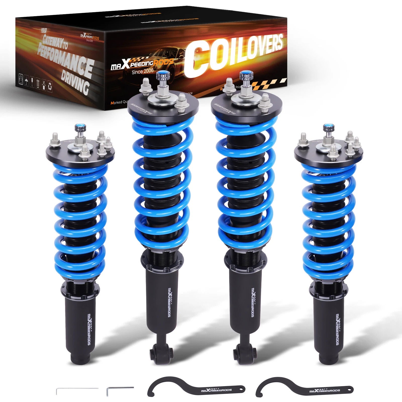 Coilover Kit for Honda Accord (1998–2002) - 24 Way Adjustable