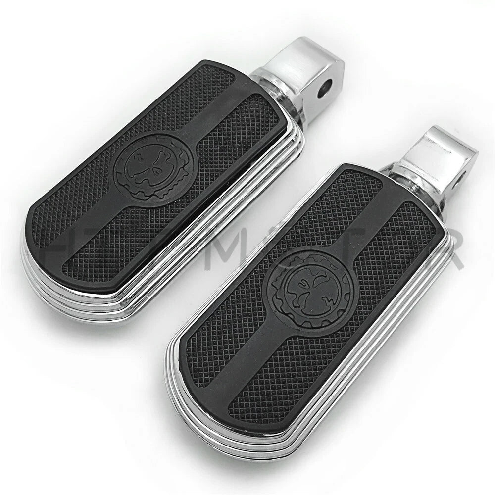 Skull Rubber Footpeg for Harley-Davidson Softail Slim FLSL & Breakout FXBR (2018–2023)
