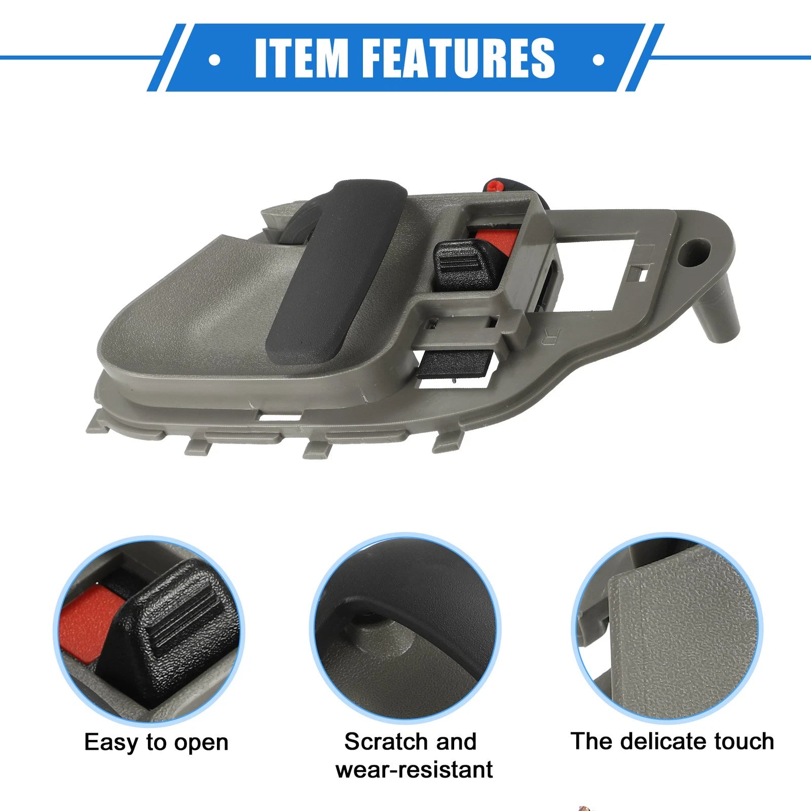 Right Interior Door Handle for Chevy Suburban C1500, GMC (1999–2006)