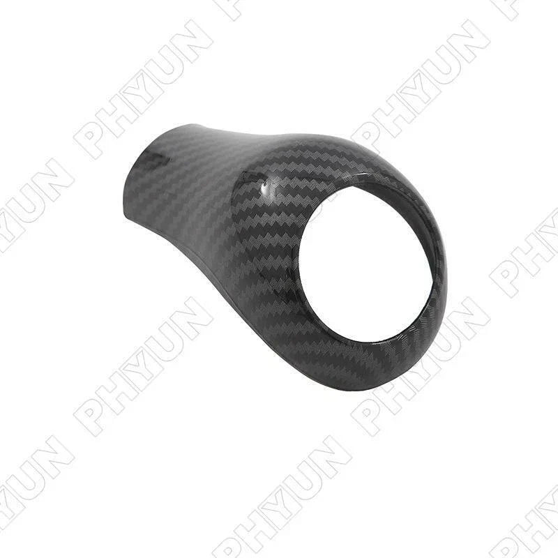 Carbon Fiber Gear Shift Knob Cover for Mercedes-Benz W204 C-Class (2007-2014)