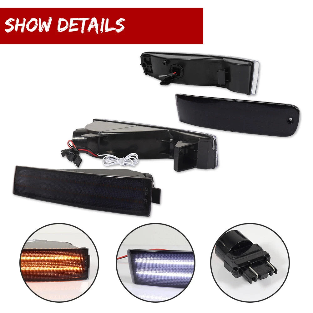 Smoke Turn Signal Light Set for Honda Prelude (1992–1996)