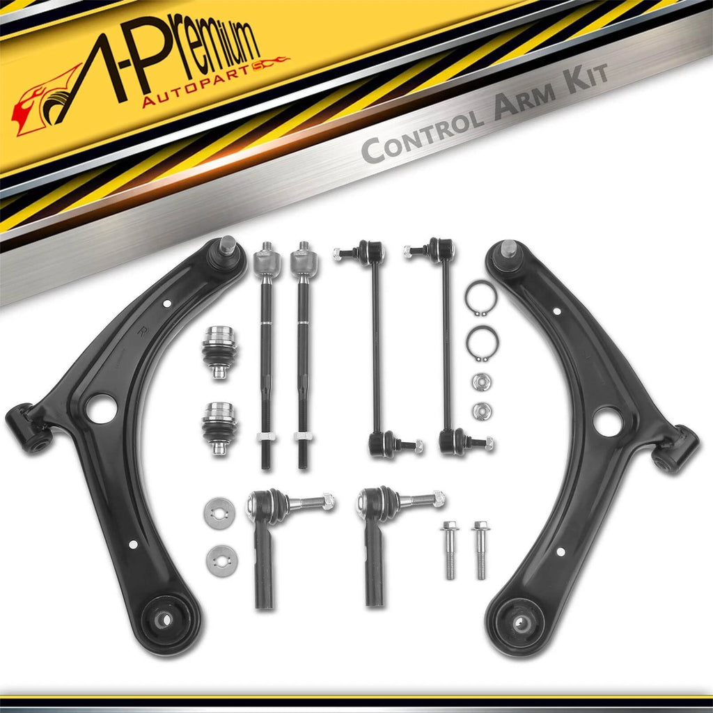 10x Front Control Arm Ball Joint Sway Bar Link for Jeep Compass (2007–2023)