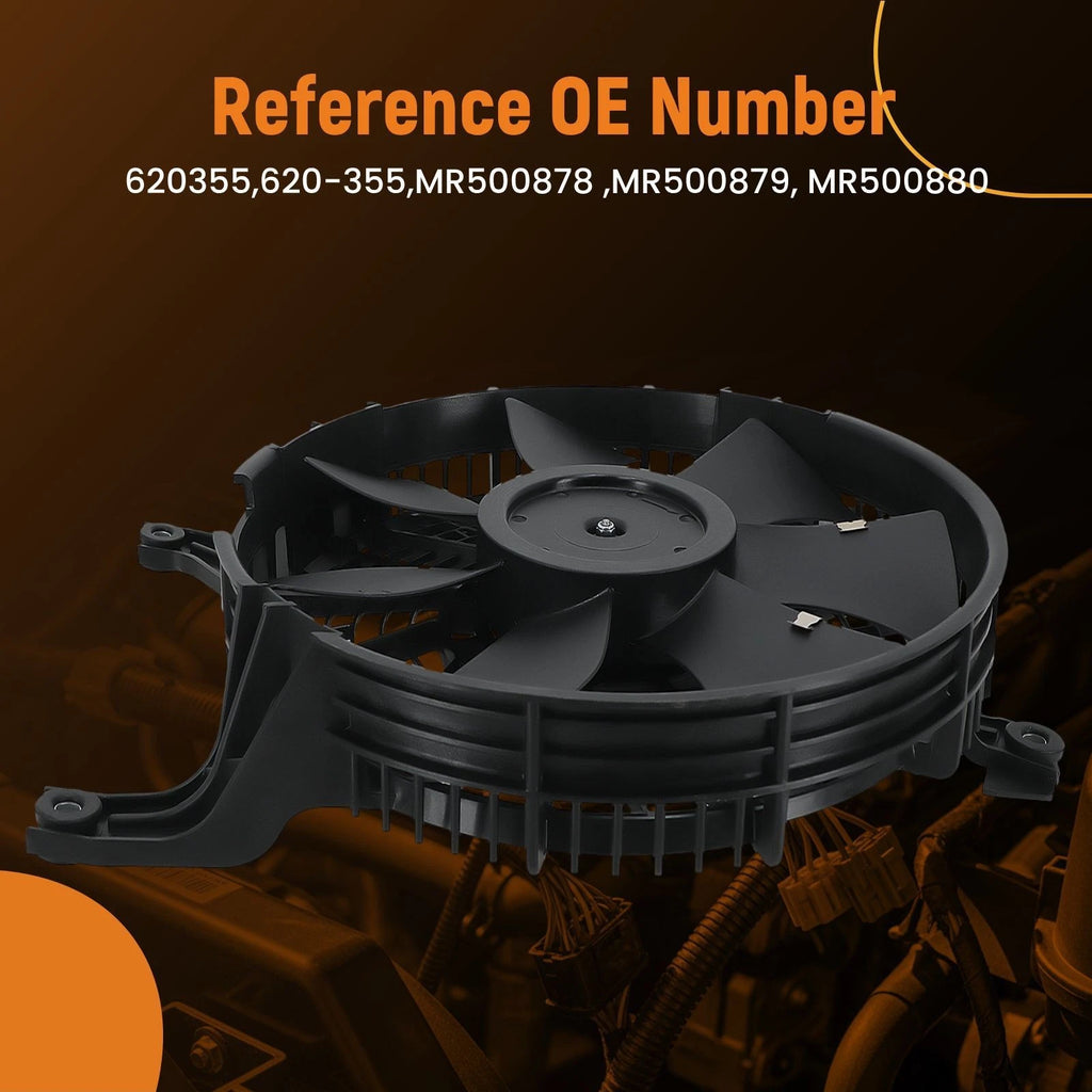 Cooling Fan for Mitsubishi Montero 3.5L 3.8L (2001–2003) MR500879 620-355