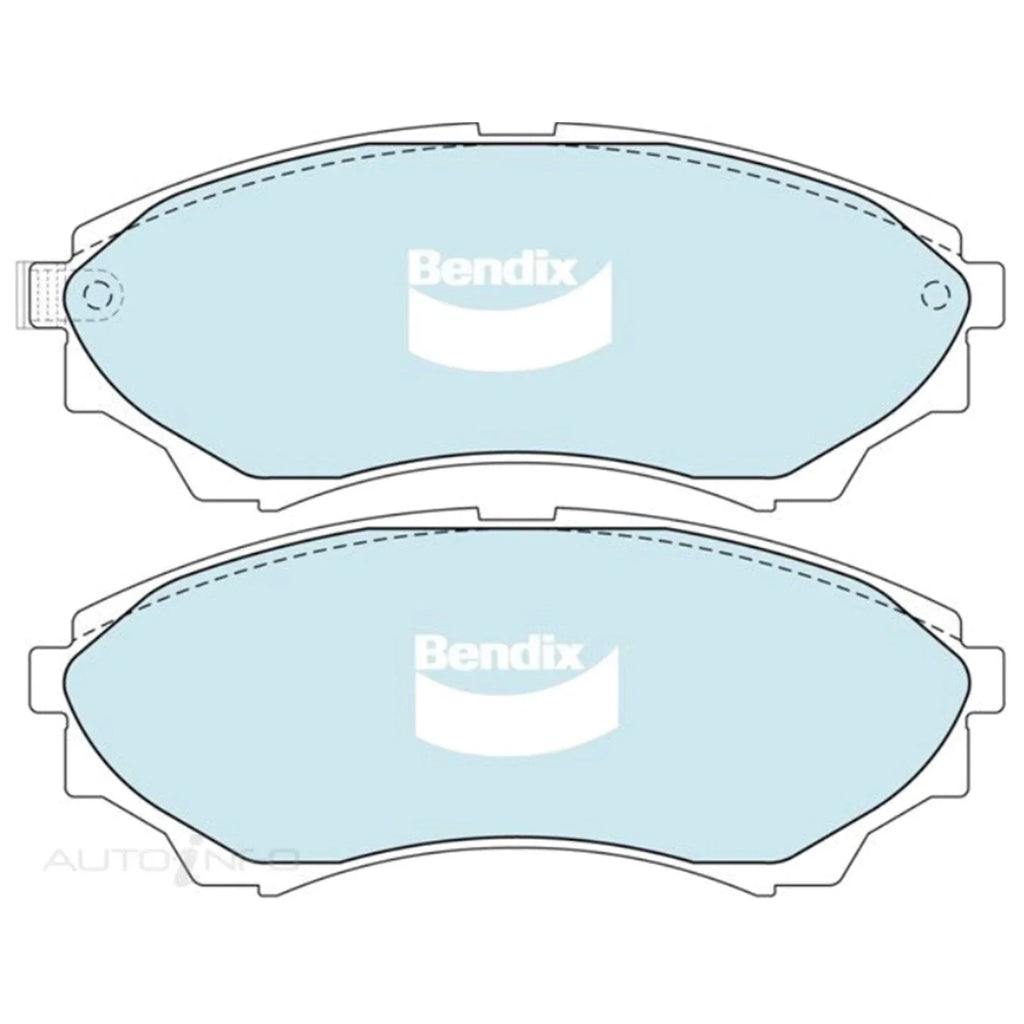 Brake Pad Set 4WD Front Disc for Mazda B4000 MJ (2005 - 2006)
