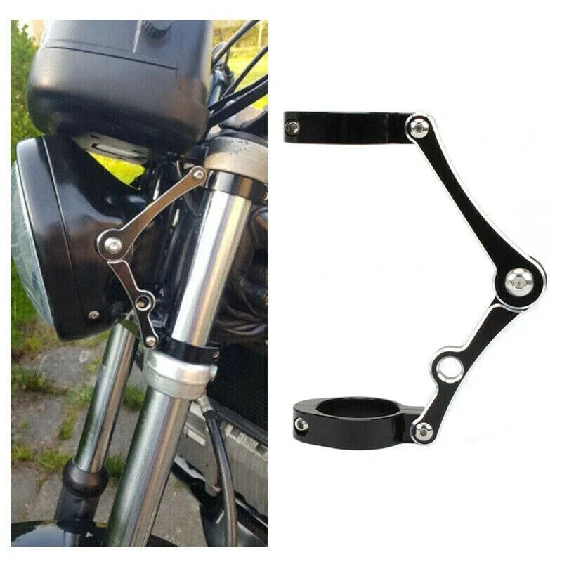 Front Headlight Turn Light Mount Holder Bracket for Motorcycle 39/41mm Fork